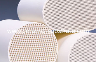 Plaka Dizel partikül filtresi, beyaz seramik yüzey